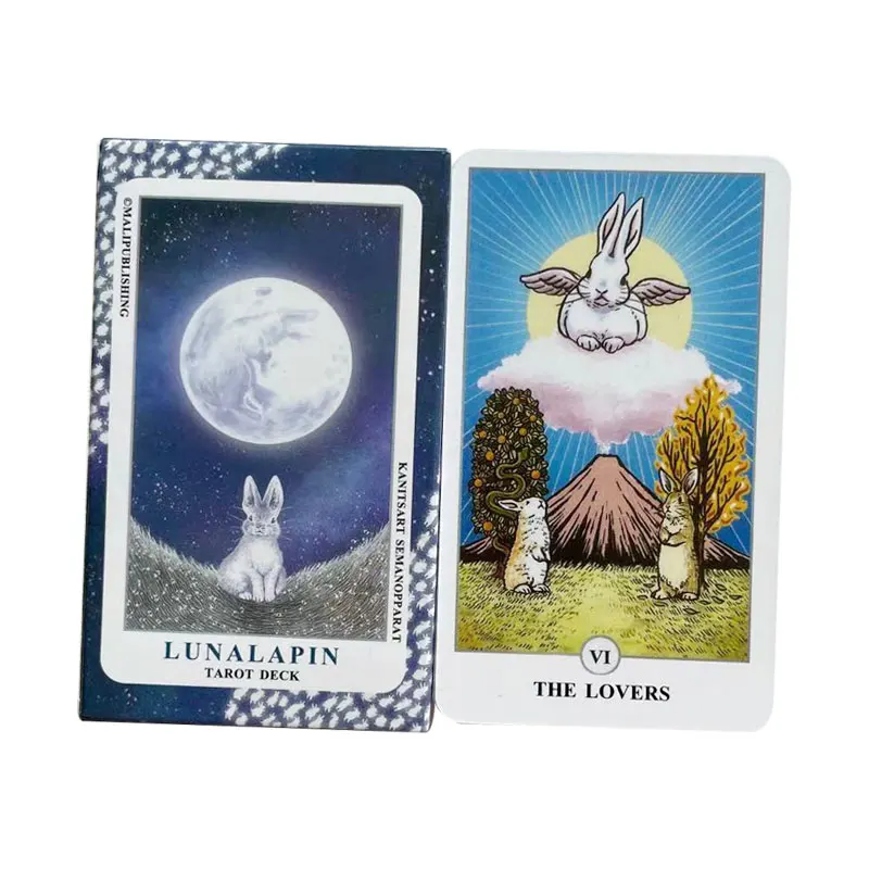 Tarot Lunalapin Rabbit Tarot Deck Cards Game Gift With Pdf Guidebook Card Game Oracle Cards Beginners
Tarot Lunalapin Rabbit Tarot Deck Cards Game Gift With Pdf Guidebook Card Game Oracle Cards Beginners