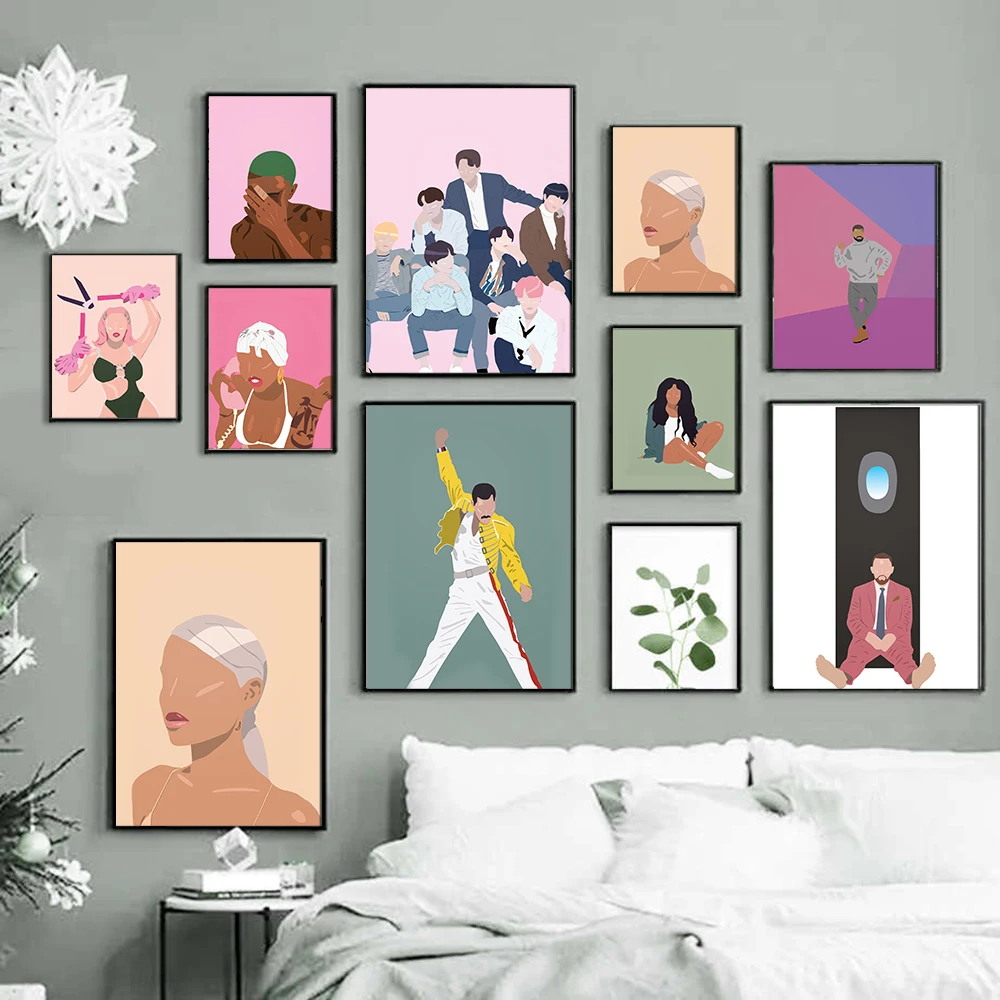 Pop Love Yourself Posters Map Of The Soul Minimalist Canvas Art Painting Print Pictures for Living Room Bar Cafe Wall Decoration
Pop Love Yourself Posters Map Of The Soul Minimalist Canvas Art Painting Print Pictures for Living Room Bar Cafe Wall Decoration