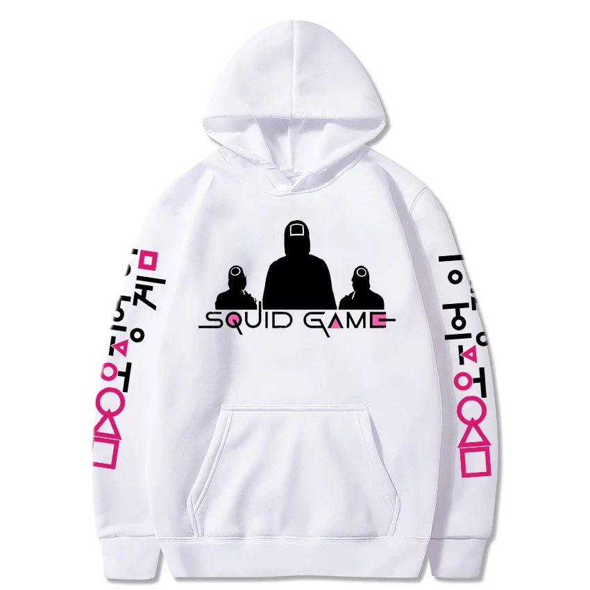 Korean Squid Game Hoodies Men Women Kawaii Cartoon Harajuku Unisex Winter Warm Graphic Streetwear Funny Anime Sweatshirts Female
Korean Squid Game Hoodies Men Women Kawaii Cartoon Harajuku Unisex Winter Warm Graphic Streetwear Funny Anime Sweatshirts Female