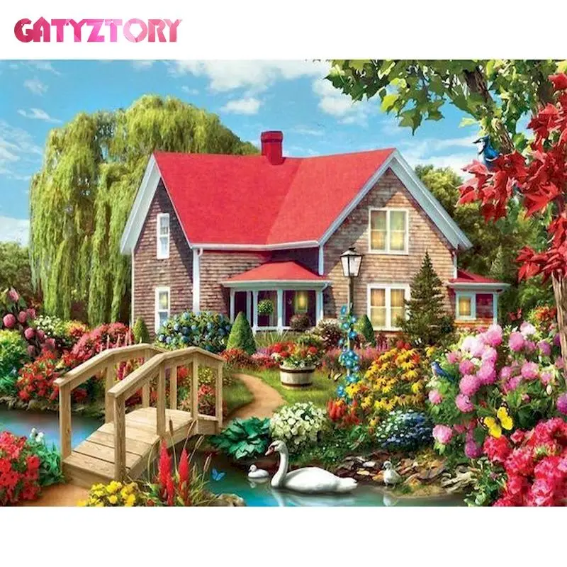 GATYZTORY краска по номерам, красочный пейзаж, сделай сам, пейзаж, масляная краска по номерам на холсте, Безрамная ручная краска для декора
GATYZTORY краска по номерам, красочный пейзаж, сделай сам, пейзаж, масляная краска по номерам на холсте, Безрамная ручная краска для декора