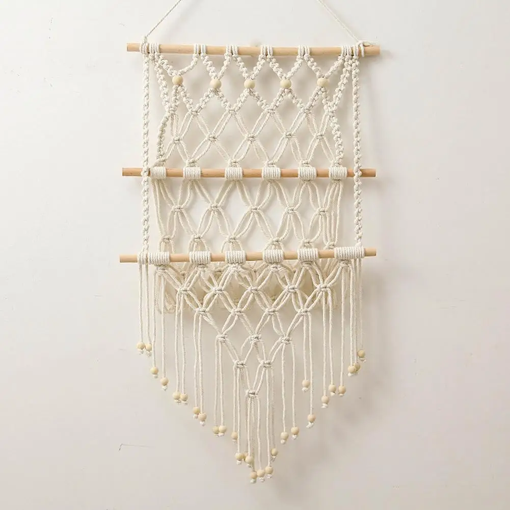 Macrame Cotton Rope Wall Hanging Tapestry Wall Ornament Nordic Romantic Su Wall Hanging Household Daily Bedroom Pendant
Macrame Cotton Rope Wall Hanging Tapestry Wall Ornament Nordic Romantic Su Wall Hanging Household Daily Bedroom Pendant