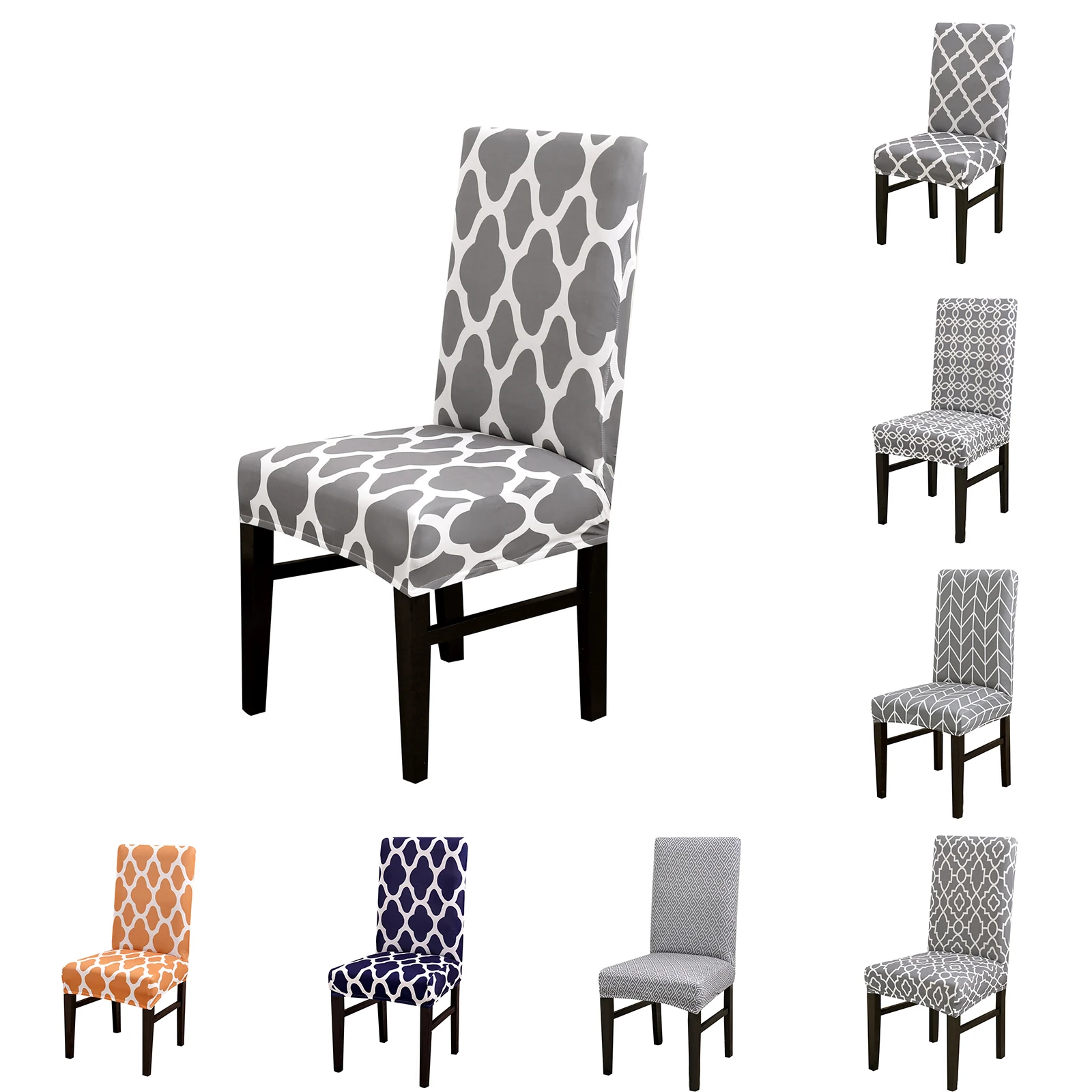 Geometric Stretch Elastic Chair Covers Removable Anti-dirty Modern Polyester Fiber Seat Cover Multi Style For Dining Hotel Home
Geometric Stretch Elastic Chair Covers Removable Anti-dirty Modern Polyester Fiber Seat Cover Multi Style For Dining Hotel Home