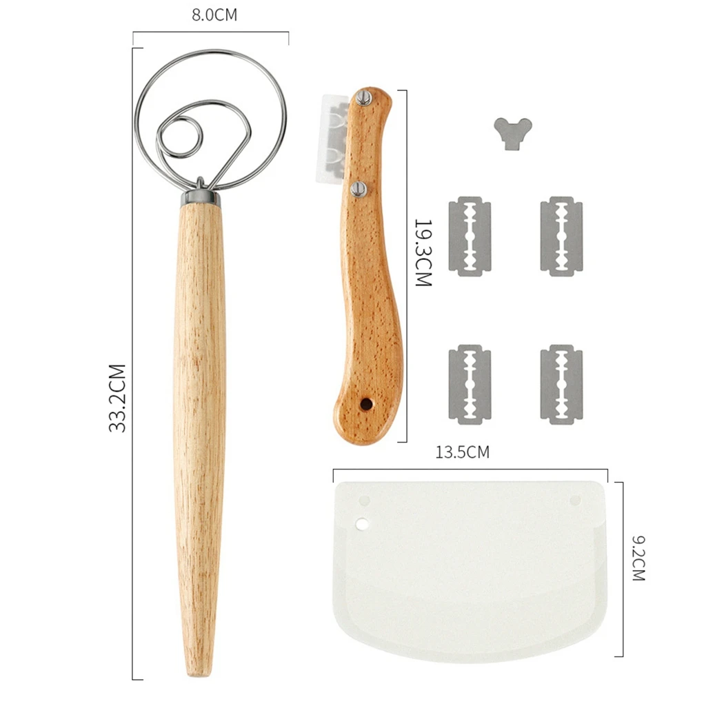 1pc Hot Selling Pastry Scraper Set Fashion Professional DIY Hand-Held Bread Mixer Set Dough Whisk Set Bakeware Solid Color
1pc Hot Selling Pastry Scraper Set Fashion Professional DIY Hand-Held Bread Mixer Set Dough Whisk Set Bakeware Solid Color