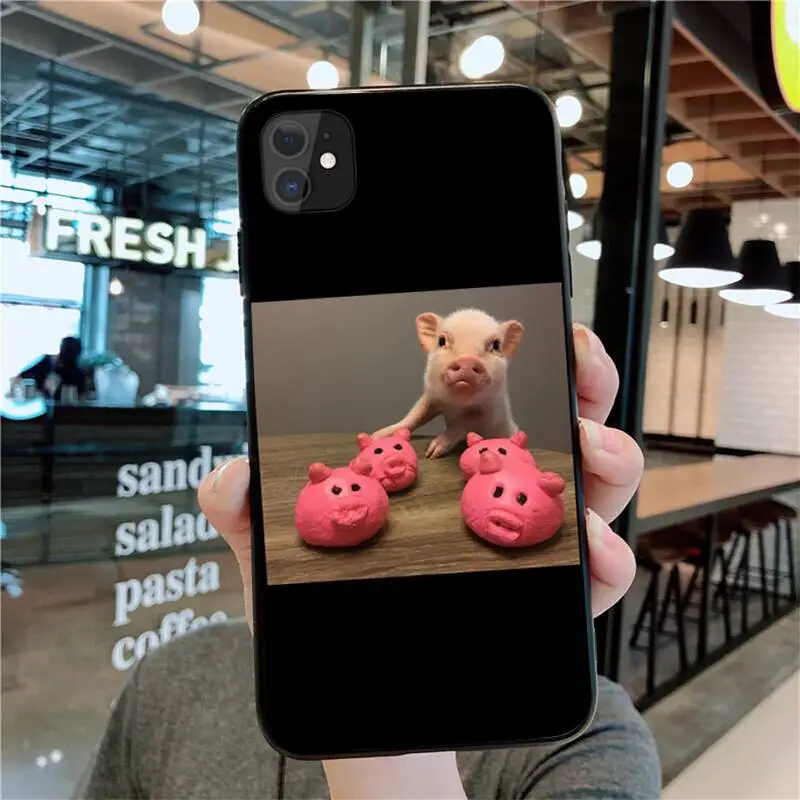 Dabieshu Couples Cartoon Lovely Pet Pig Painted Phone Case for iPhone 11 pro XS MAX 8 7 6 6S Plus X 5S SE 2020 XR case
Dabieshu Couples Cartoon Lovely Pet Pig Painted Phone Case for iPhone 11 pro XS MAX 8 7 6 6S Plus X 5S SE 2020 XR case