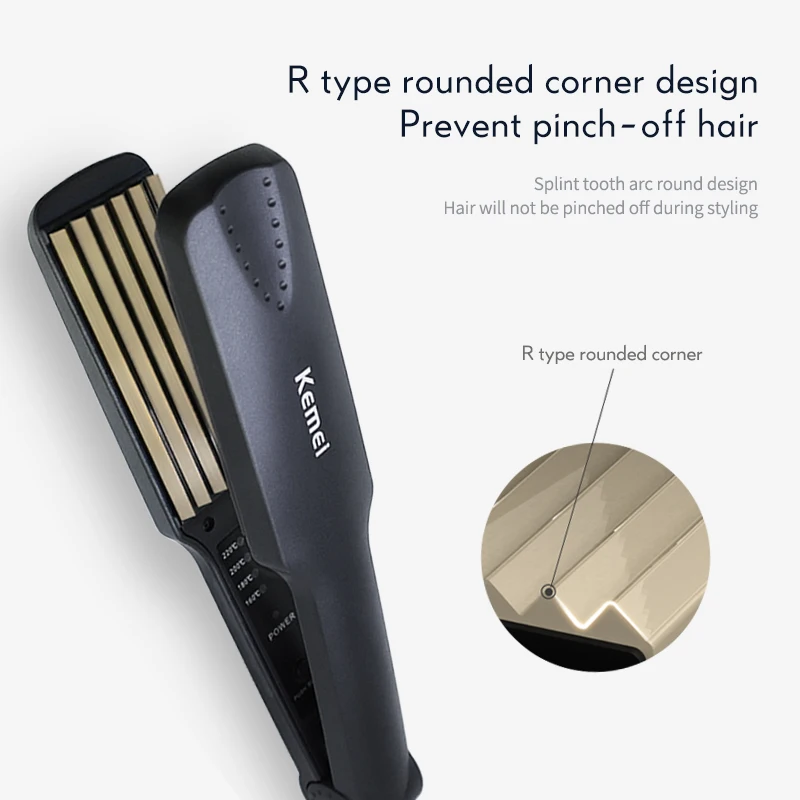 Professional Small Corrugated Hair Curler Adjustable Temperature Tourmaline Ceramic Curling Iron Corn Plate Corn Perm Splint 43D
Professional Small Corrugated Hair Curler Adjustable Temperature Tourmaline Ceramic Curling Iron Corn Plate Corn Perm Splint 43D