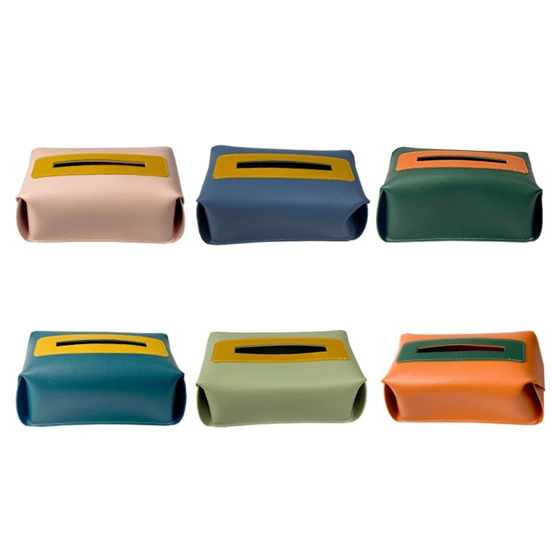 W3JA Tissue Box Cover PU Leather Rectangular Napkin Holder Modern Paper-Pumping Rack
W3JA Tissue Box Cover PU Leather Rectangular Napkin Holder Modern Paper-Pumping Rack