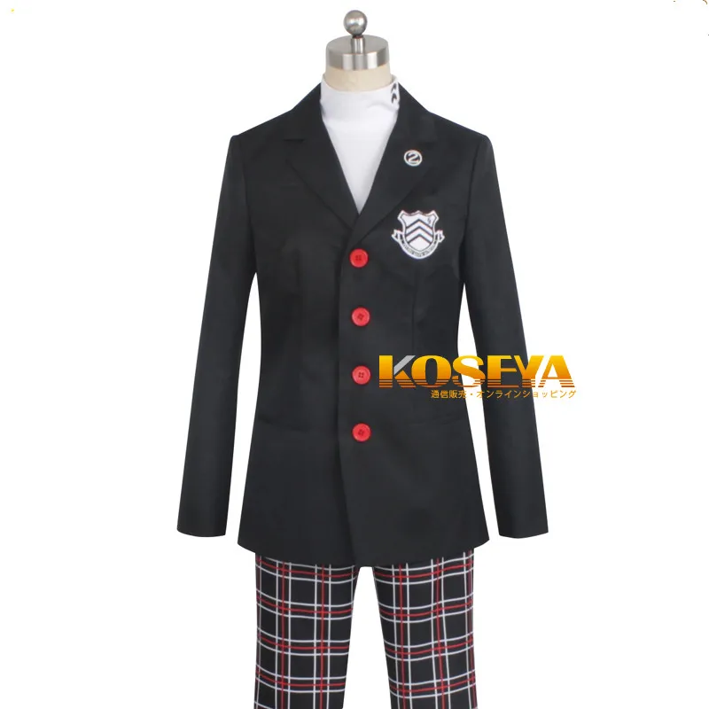 Game Persona 5 Amamiya Ren Cosplay Costumes Fashion Classic Black Uniform Suit Adult Unisex Party Role Play Clothing Custom-Make
Game Persona 5 Amamiya Ren Cosplay Costumes Fashion Classic Black Uniform Suit Adult Unisex Party Role Play Clothing Custom-Make