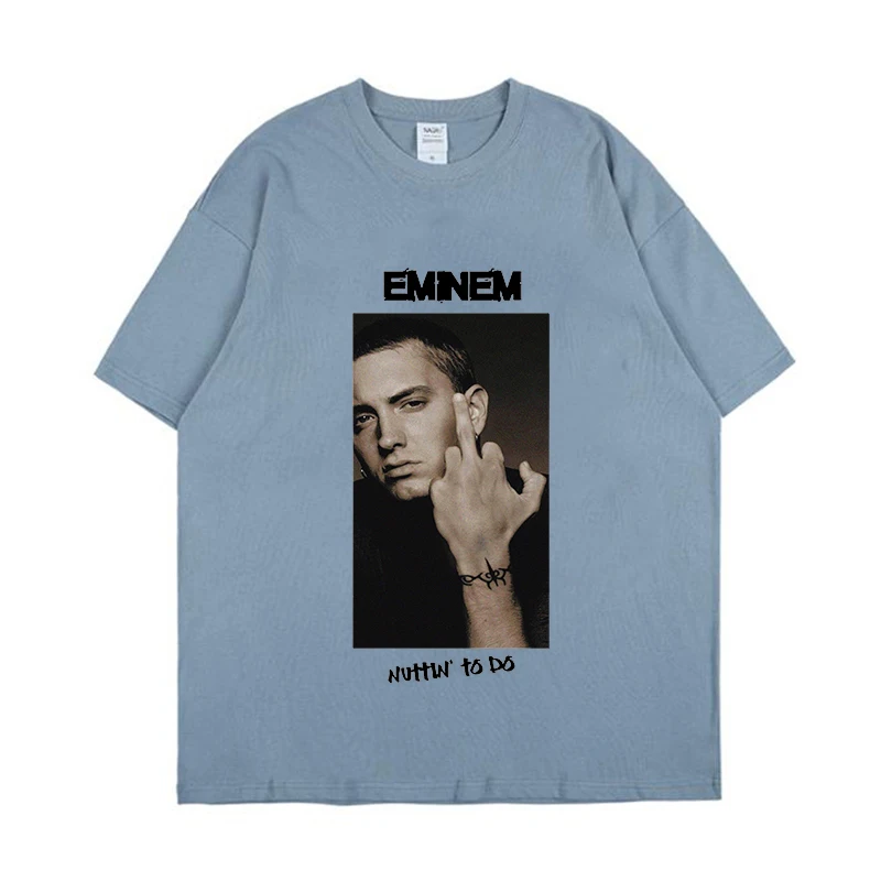 2021 New Awesome Eminem Rap T Shirts print O-Neck Short Sleeve Regular Mens Top Quality Men Hip-Hop t Shirt cotton
2021 New Awesome Eminem Rap T Shirts print O-Neck Short Sleeve Regular Mens Top Quality Men Hip-Hop t Shirt cotton