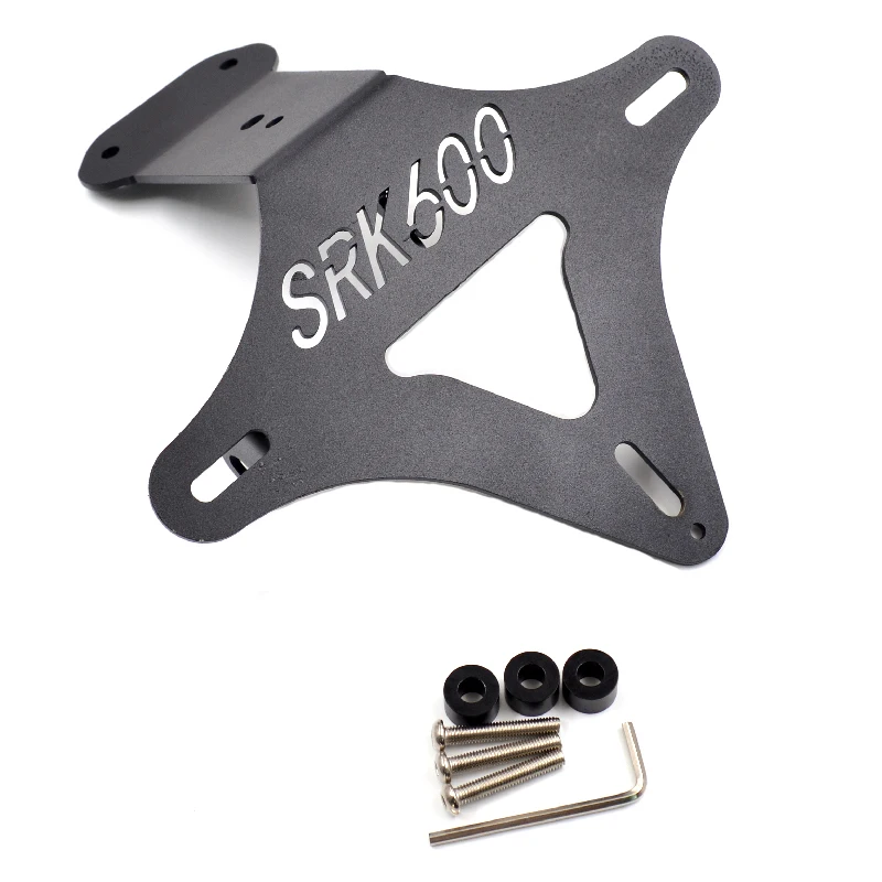 

Motorcycle Stainless Steel Refitted Short Tail License Plate Frame for Qjmotor Qj600gs-3b Qj600gs-3a Srk600
