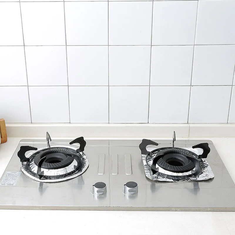 Kitchen Gas stove aluminum foil paper high temperature resistant gas stove gas stove foil oil-proof cleaning pad ten pieces
Kitchen Gas stove aluminum foil paper high temperature resistant gas stove gas stove foil oil-proof cleaning pad ten pieces