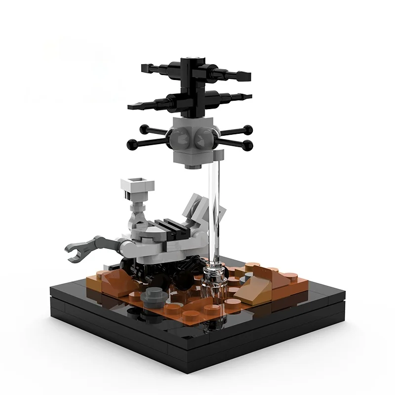 MOC City Space Mars Rover Landscape Helicopter Drone Space Station Robot Figures Building Blocks Bricks Toys
MOC City Space Mars Rover Landscape Helicopter Drone Space Station Robot Figures Building Blocks Bricks Toys