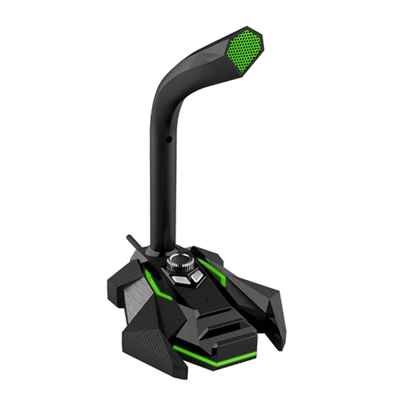 USB Desktop Microphone Plug Play Condenser Computer Mic Easy to Operate LED Light Rotation Gooseneck Cell Phone Holder
USB Desktop Microphone Plug Play Condenser Computer Mic Easy to Operate LED Light Rotation Gooseneck Cell Phone Holder