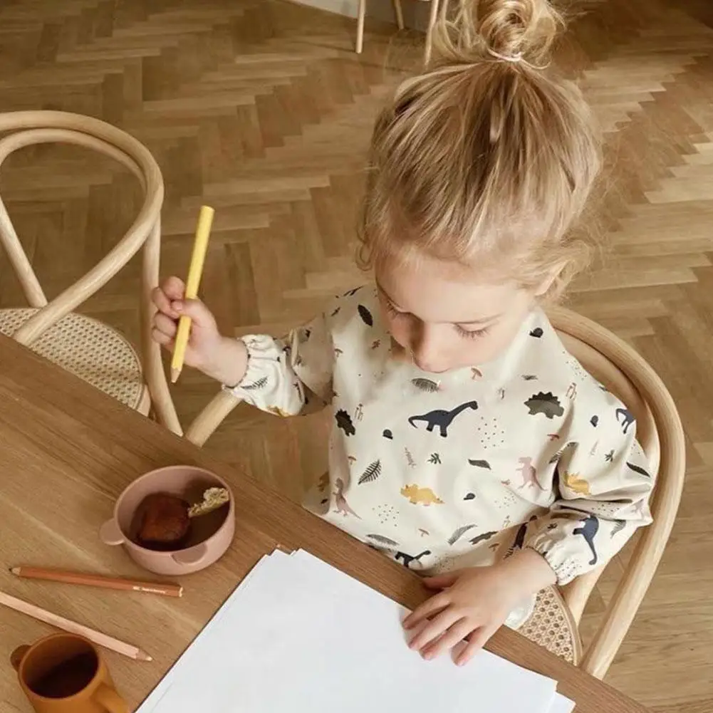 Infant Boys Girls Burp Cloth Bibs Drooling Baby Kids Waterproof Scarf Smock Sleeve Art Pocket Feeding Apron Long Toddler Bi J8U6
Infant Boys Girls Burp Cloth Bibs Drooling Baby Kids Waterproof Scarf Smock Sleeve Art Pocket Feeding Apron Long Toddler Bi J8U6