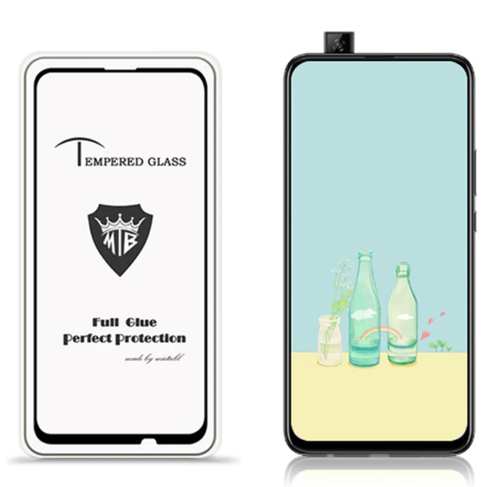 Для huawei Enjoy 10 Plus стекло 2.5D Закаленное полное покрытие клея Наслаждайтесь