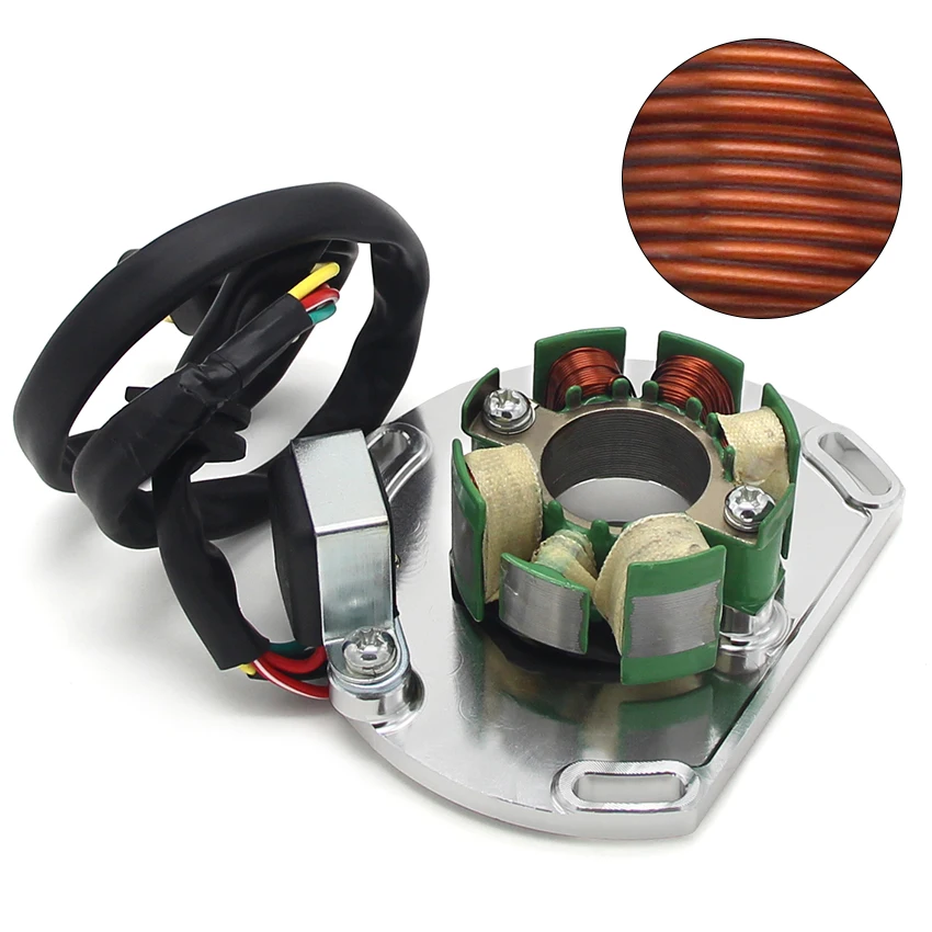50339004100 Motorcycle Generator Stator Coil Assembly Kit For KTM 125 SX EXC Six days LE EGS 6KW SXS 200 MXC 12LT 8KW Jackpiner
50339004100 Motorcycle Generator Stator Coil Assembly Kit For KTM 125 SX EXC Six days LE EGS 6KW SXS 200 MXC 12LT 8KW Jackpiner