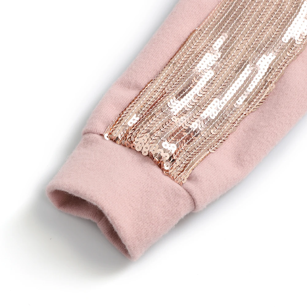 Sequins Women'S Top And Blouses Long Sleeve V Neck Patchwork Ladies Tee Shirt Fashion Casual Female Blouse Shirt Fall 
Sequins Women'S Top And Blouses Long Sleeve V Neck Patchwork Ladies Tee Shirt Fashion Casual Female Blouse Shirt Fall