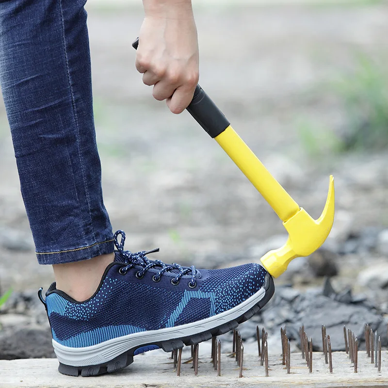 Men's Breathable Steel Toe Cap Work Safety Shoes Men Outdoor Anti-slip Steel Puncture Proof Construction Safety Boots Shoes 563
Men's Breathable Steel Toe Cap Work Safety Shoes Men Outdoor Anti-slip Steel Puncture Proof Construction Safety Boots Shoes 563