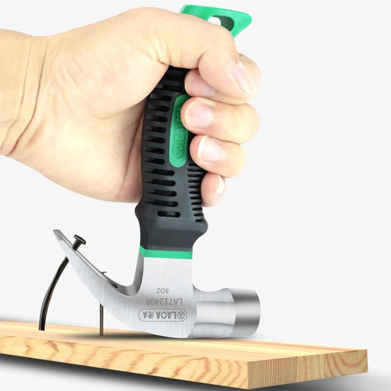 LAOA Mini Non-slip Claw Hammer 8OZ Nail Hammer Steel Woodworking Striking Tools Household Multifunctional Tool
LAOA Mini Non-slip Claw Hammer 8OZ Nail Hammer Steel Woodworking Striking Tools Household Multifunctional Tool