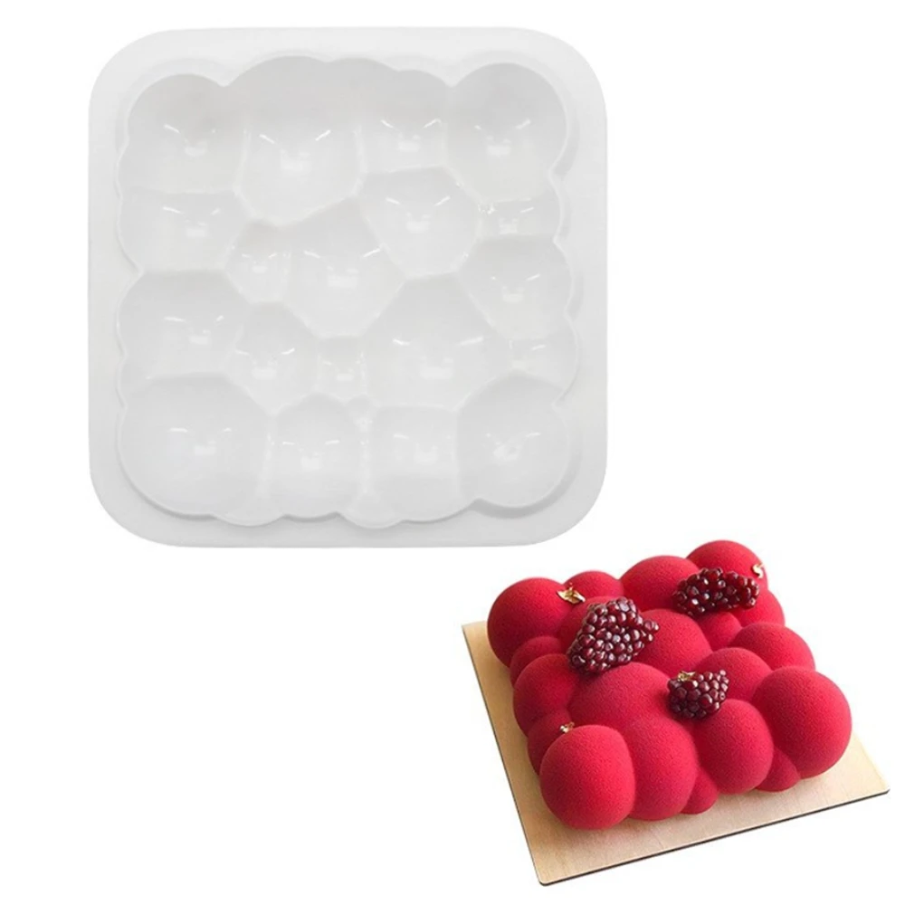1/6 Cavity Square Shape Cloud Silicone Mousse Cake Mold Clouds Silicone Mold Dessert Mould Cake Decorating Tools Cake Tools
1/6 Cavity Square Shape Cloud Silicone Mousse Cake Mold Clouds Silicone Mold Dessert Mould Cake Decorating Tools Cake Tools