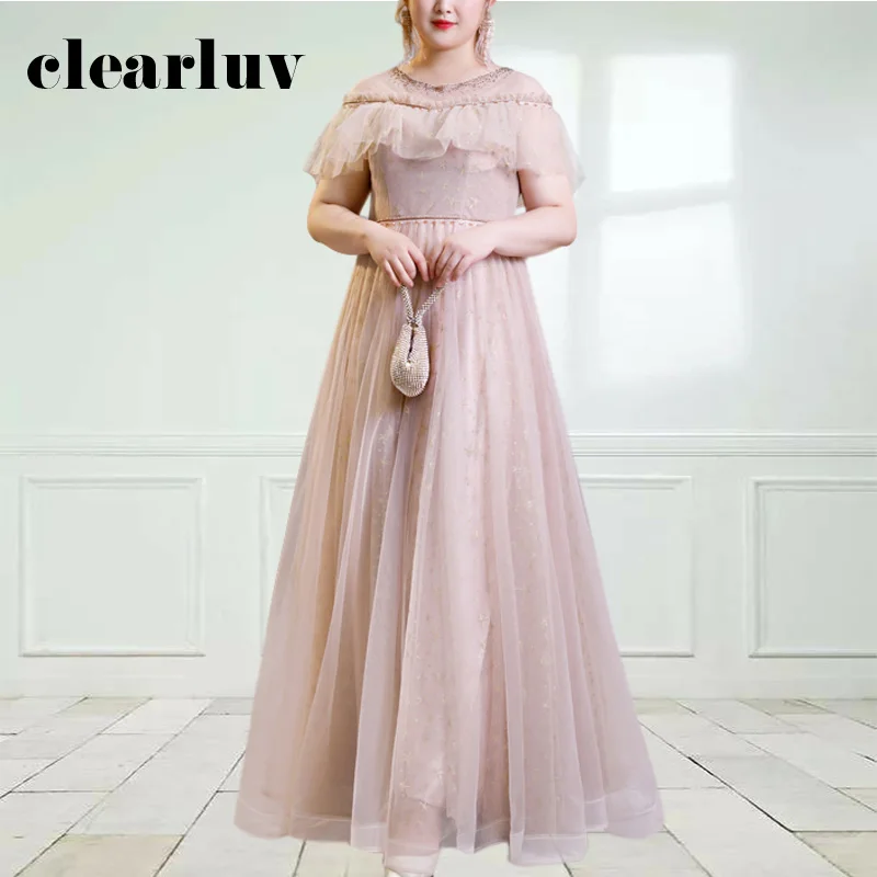 A-Line Women Party Gowns DR1109 O-Neck Short Sleeve Robe De Soiree Crystal Ruched Formal Evening Dress Lace Up Elegant Vestidos
A-Line Women Party Gowns DR1109 O-Neck Short Sleeve Robe De Soiree Crystal Ruched Formal Evening Dress Lace Up Elegant Vestidos