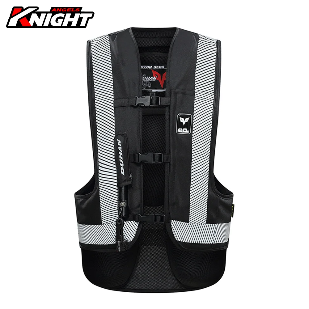 

DUHAN Motorcycle Jacket Airbag Vest Motocross Reflective Vest Airbag Moto Racing Moto Jacket Motorcycle Air Bag CE Protector