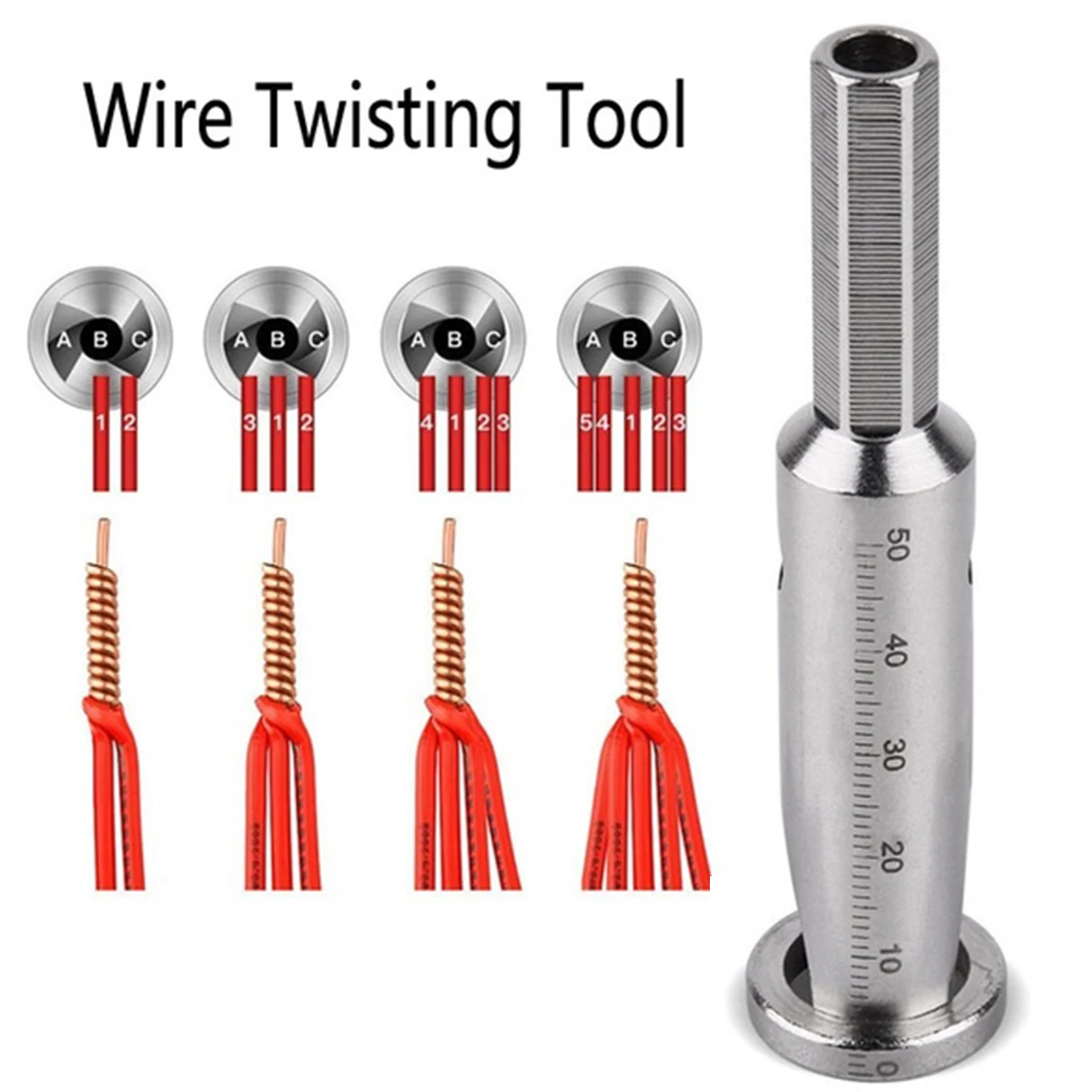 Portable Wire Twisting Steel Wires Stripper For Power Drill Drivers Automatic Stripping Doubling Machine Electrician Hand Tool
Portable Wire Twisting Steel Wires Stripper For Power Drill Drivers Automatic Stripping Doubling Machine Electrician Hand Tool