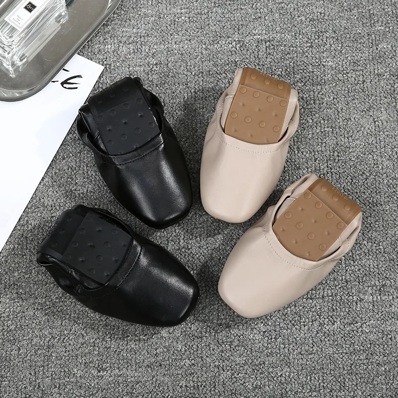 Women Leather Shoes Flat Heel Moccasin-gommino Foldable Ballet Shoes Lady Soft Leather Good Quality Basic All Match 32-43 Loafer
Women Leather Shoes Flat Heel Moccasin-gommino Foldable Ballet Shoes Lady Soft Leather Good Quality Basic All Match 32-43 Loafer
