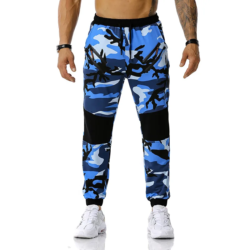 2020 autumn and winter new Men's fashion casual camouflage pants Outdoor fitness track pants Colorblock print classic trousers
2020 autumn and winter new Men's fashion casual camouflage pants Outdoor fitness track pants Colorblock print classic trousers