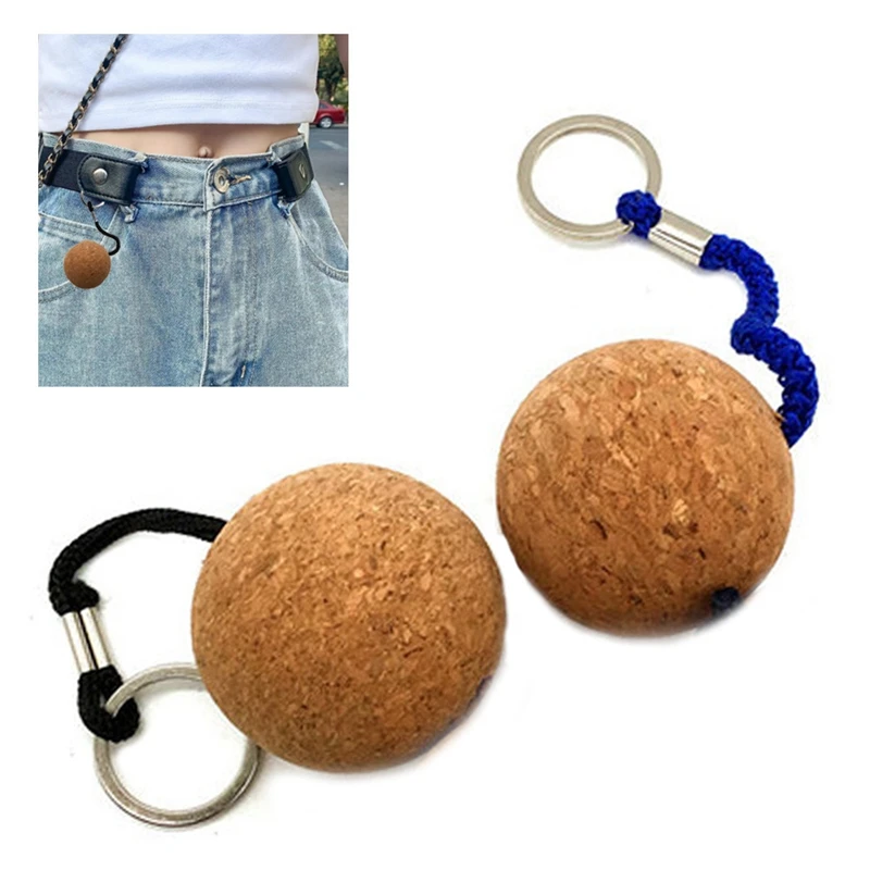 50mm Cork Ball Keychain Floating Buoy Key Chain Holder For Water Sports Beach Travel Fishing Diving Rowing Boats
50mm Cork Ball Keychain Floating Buoy Key Chain Holder For Water Sports Beach Travel Fishing Diving Rowing Boats