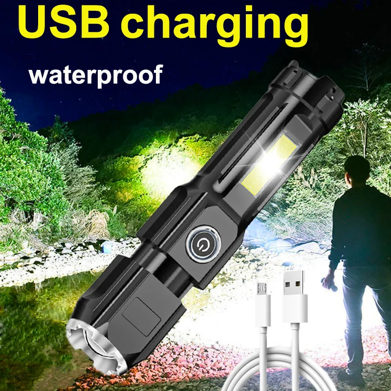 Портативный миниатсветильник ный фонарик с USB, суперъяркий светодиодный фонарь COB, уличный фонарь для кемпинга со встроенным аккумулятором,...
Портативный миниатсветильник ный фонарик с USB, суперъяркий светодиодный фонарь COB, уличный фонарь для кемпинга со встроенным аккумулятором,...