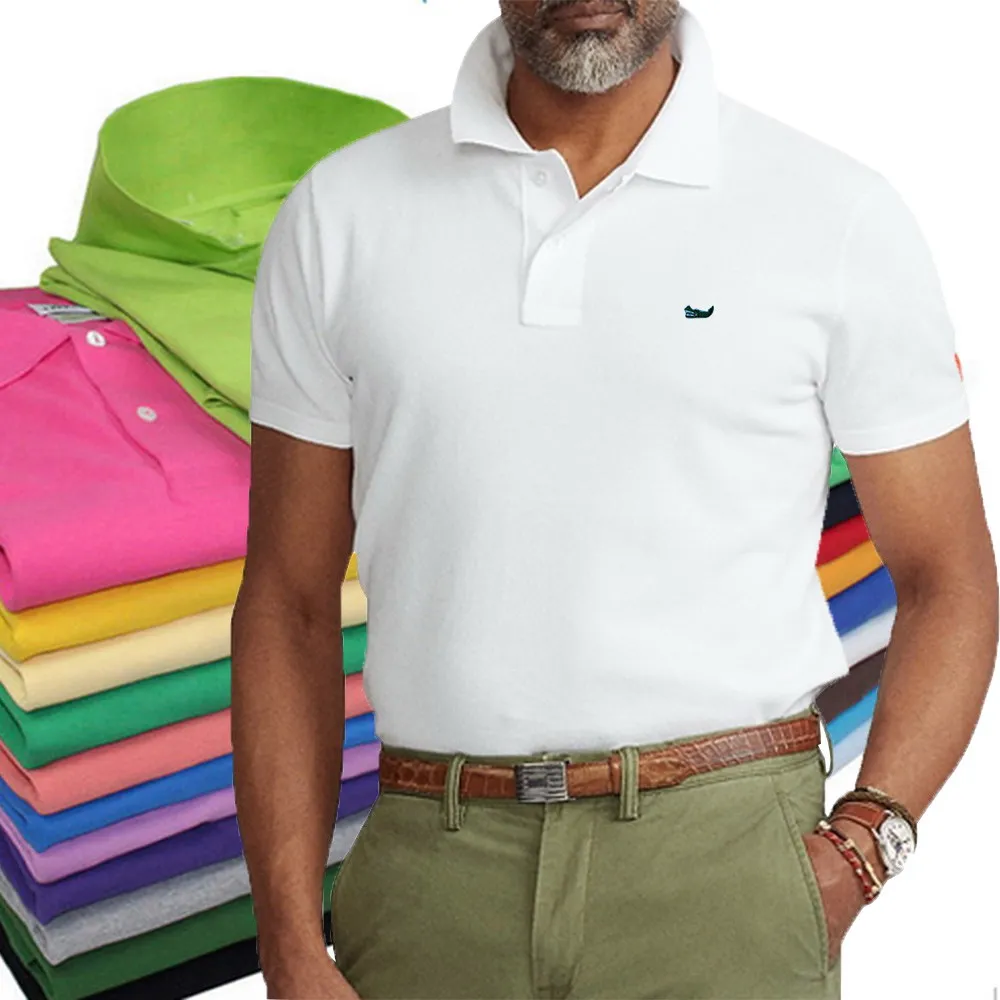New Summer Breathable 100% Cotton Versatile Short Sleeve Polo Shirt Brand Men's Trend Polo Short Sleeve Shirt Polo Shirt P811
New Summer Breathable 100% Cotton Versatile Short Sleeve Polo Shirt Brand Men's Trend Polo Short Sleeve Shirt Polo Shirt P811