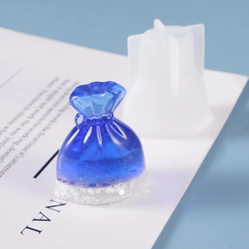 Crystal Epoxy Resin Mold Purse Lucky Bag Decoration Casting Silicone Mould DIY Crafts Jewelry Ornaments Making Tools
Crystal Epoxy Resin Mold Purse Lucky Bag Decoration Casting Silicone Mould DIY Crafts Jewelry Ornaments Making Tools