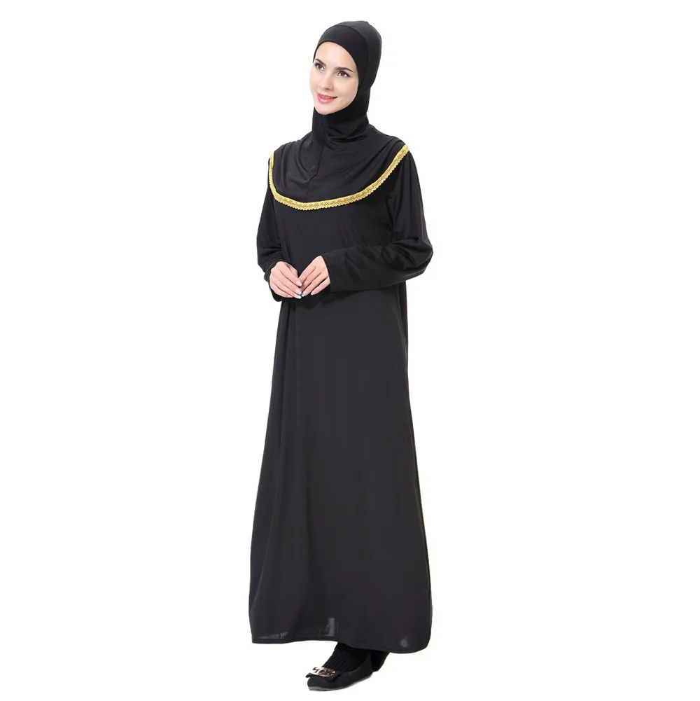 Abaya Kimono Muslim Womens Lady Islamic Tunic Gold Daily Casual Muslim Soild Long Sleeve Long Vintage Fasion Dresses
Abaya Kimono Muslim Womens Lady Islamic Tunic Gold Daily Casual Muslim Soild Long Sleeve Long Vintage Fasion Dresses