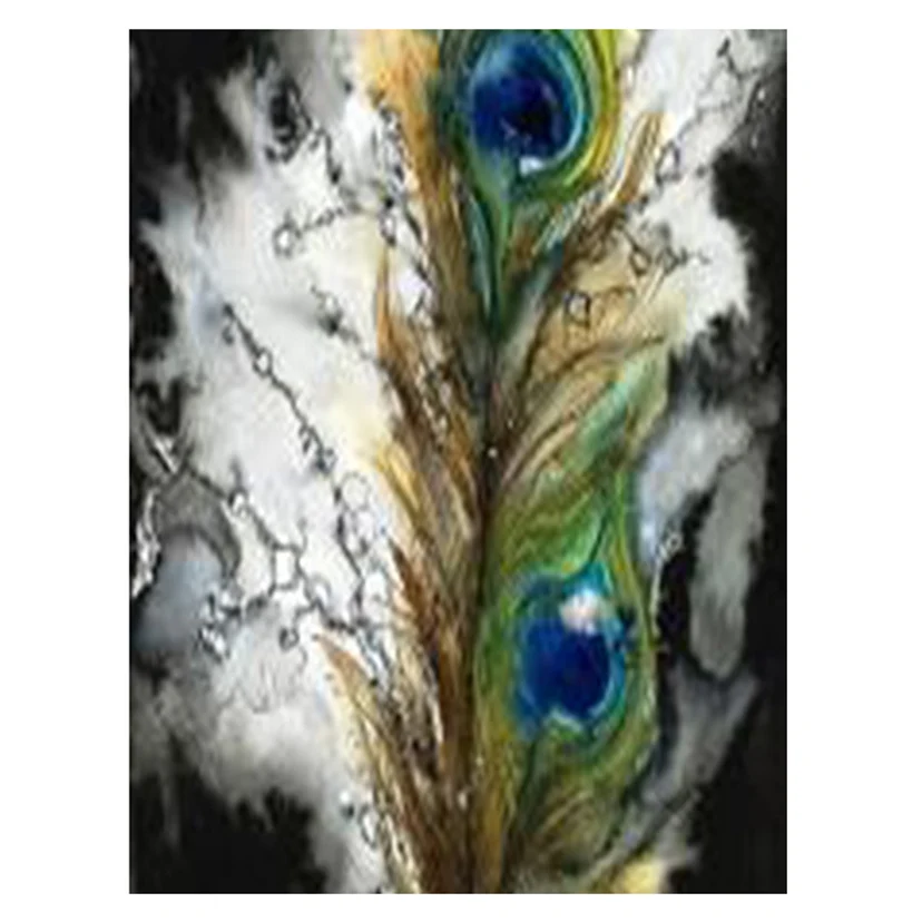 5D «сделай сам», квадратная/круглая алмазная живопись, перо павлина, вышивка крестиком, алмазная вышивка, узор, домашний декор, искусство L0023 
5D «сделай сам», квадратная/круглая алмазная живопись, перо павлина, вышивка крестиком, алмазная вышивка, узор, домашний декор, искусство L0023