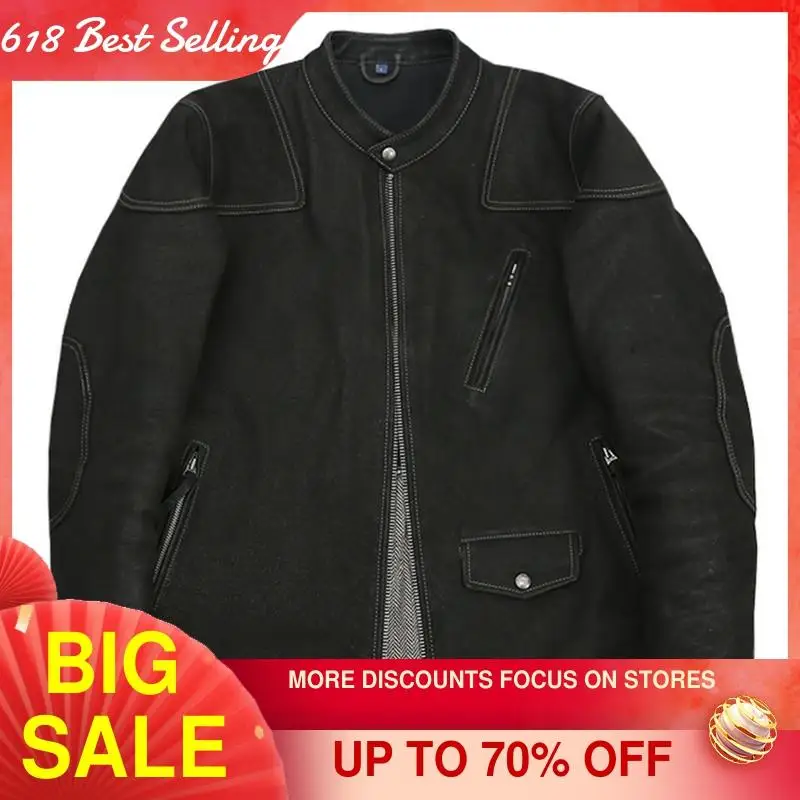 2021 Black Motorcycle Style Genuine Leather Jacket Men Large Size 3XL Real Natural Cow Suede Spring Slim Fit Short Biker Coat
2021 Black Motorcycle Style Genuine Leather Jacket Men Large Size 3XL Real Natural Cow Suede Spring Slim Fit Short Biker Coat