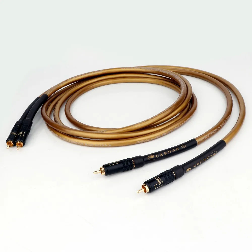 CARDAS OCC GOLDEN5-C Gold Edition Fever HiFi Audio Audio CD Power Amplifier RCA Lotus Head Signal Line
CARDAS OCC GOLDEN5-C Gold Edition Fever HiFi Audio Audio CD Power Amplifier RCA Lotus Head Signal Line