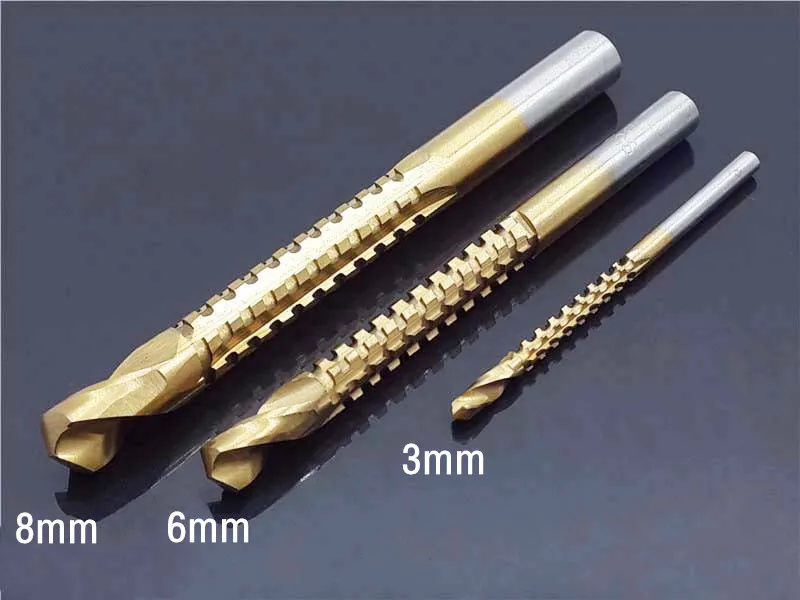 6Pcs HSS Steel Titanium Step Drill Bit Set 4-12/20/32mm Metal Hole Cutter Wood Cone Core Drilling Hole Saw Tool+3,6,8 Saw Drill
6Pcs HSS Steel Titanium Step Drill Bit Set 4-12/20/32mm Metal Hole Cutter Wood Cone Core Drilling Hole Saw Tool+3,6,8 Saw Drill