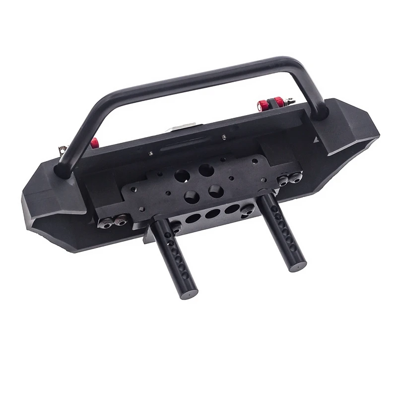 Metal Bumper with Spare Tire Carrier for 1/10 Axial SCX10 III AXI03007 Front & Metal Rear Bumper & Back Hitch Carrier
Metal Bumper with Spare Tire Carrier for 1/10 Axial SCX10 III AXI03007 Front & Metal Rear Bumper & Back Hitch Carrier