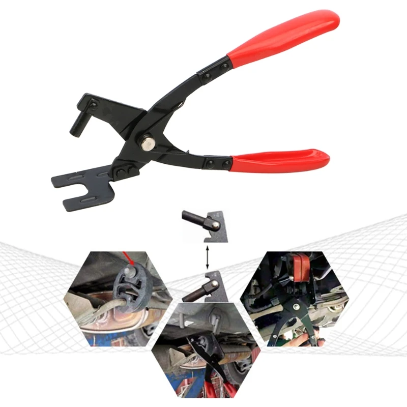 Universal Car Exhaust Hanger Removal Plier Car Puller Tool Exhaust Pipe Rubber Gasket Removal Pliers LX0C
Universal Car Exhaust Hanger Removal Plier Car Puller Tool Exhaust Pipe Rubber Gasket Removal Pliers LX0C