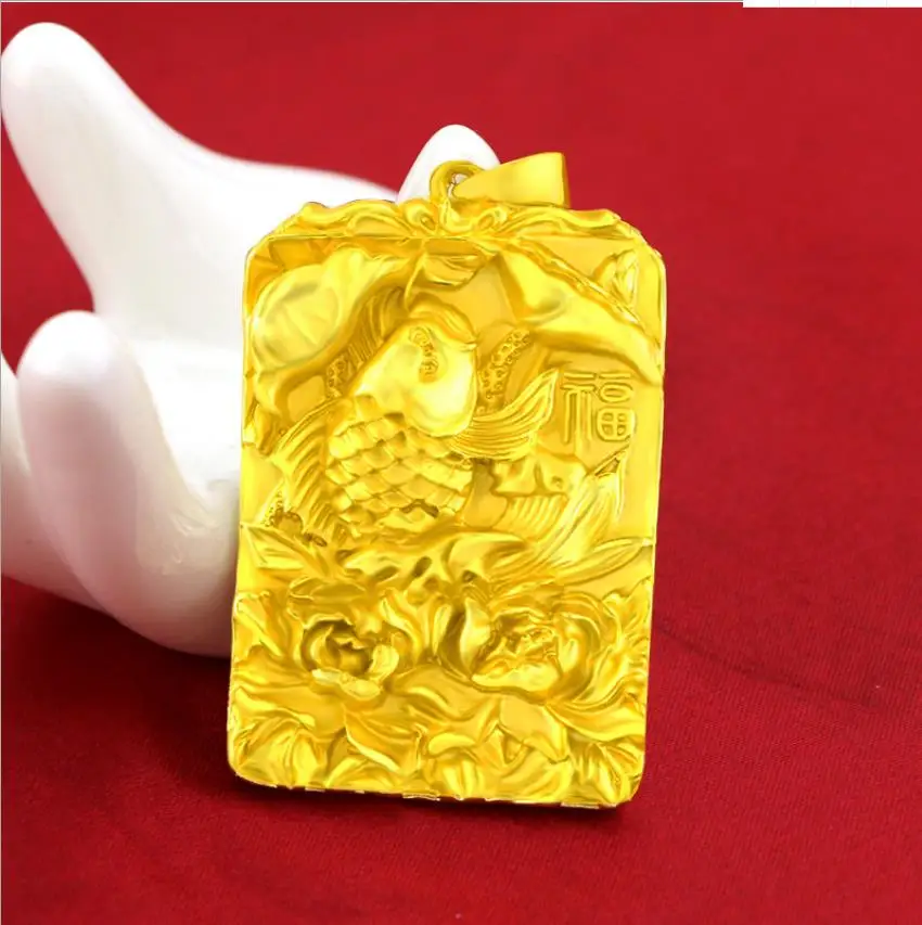 hi ! LM classic men thickness 24k Gold fish pendant delicate men's pendant classic male Jewelry birthday gift long not fade
hi ! LM classic men thickness 24k Gold fish pendant delicate men's pendant classic male Jewelry birthday gift long not fade