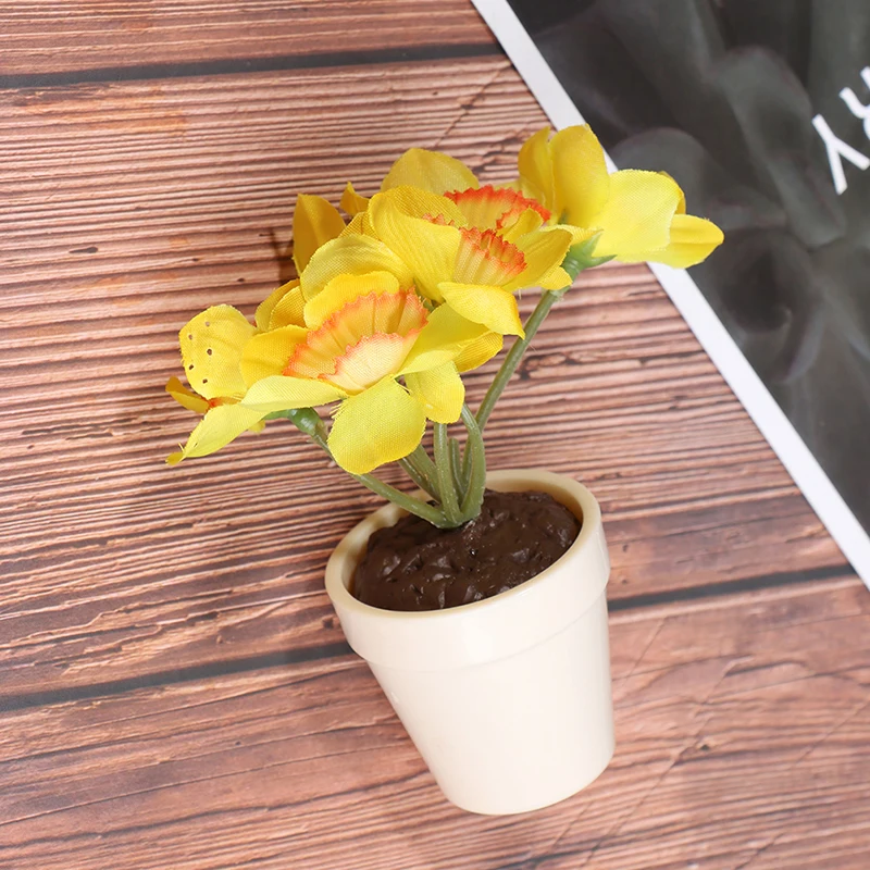 1:12 Dollhouse Miniature Yellow Flowers Green Plant Pot Furniture Home Decor Accessories
1:12 Dollhouse Miniature Yellow Flowers Green Plant Pot Furniture Home Decor Accessories