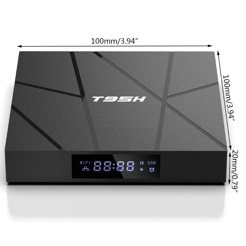 And roid 10.0 T95 Smart TV Box H3 Quad-Core 2GB RA M 16GB ROM Media Player Support 2.4G WiFi 4K Smart And roid TV Box 
And roid 10.0 T95 Smart TV Box H3 Quad-Core 2GB RA M 16GB ROM Media Player Support 2.4G WiFi 4K Smart And roid TV Box