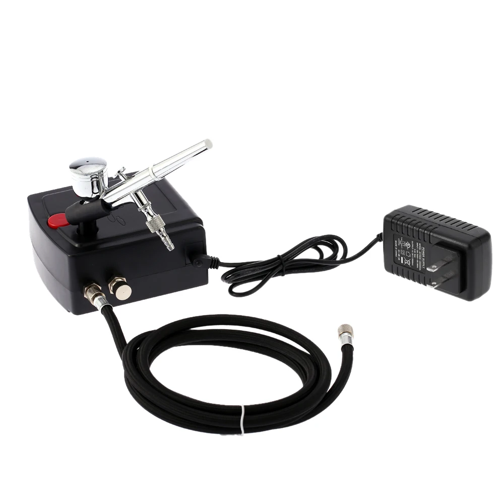 Dual Action Airbrush Compressor Kit Air-Brush paint Spray Gun Sandblaster For Art car model Tattoo Nail Tools Set 100-240V
Dual Action Airbrush Compressor Kit Air-Brush paint Spray Gun Sandblaster For Art car model Tattoo Nail Tools Set 100-240V