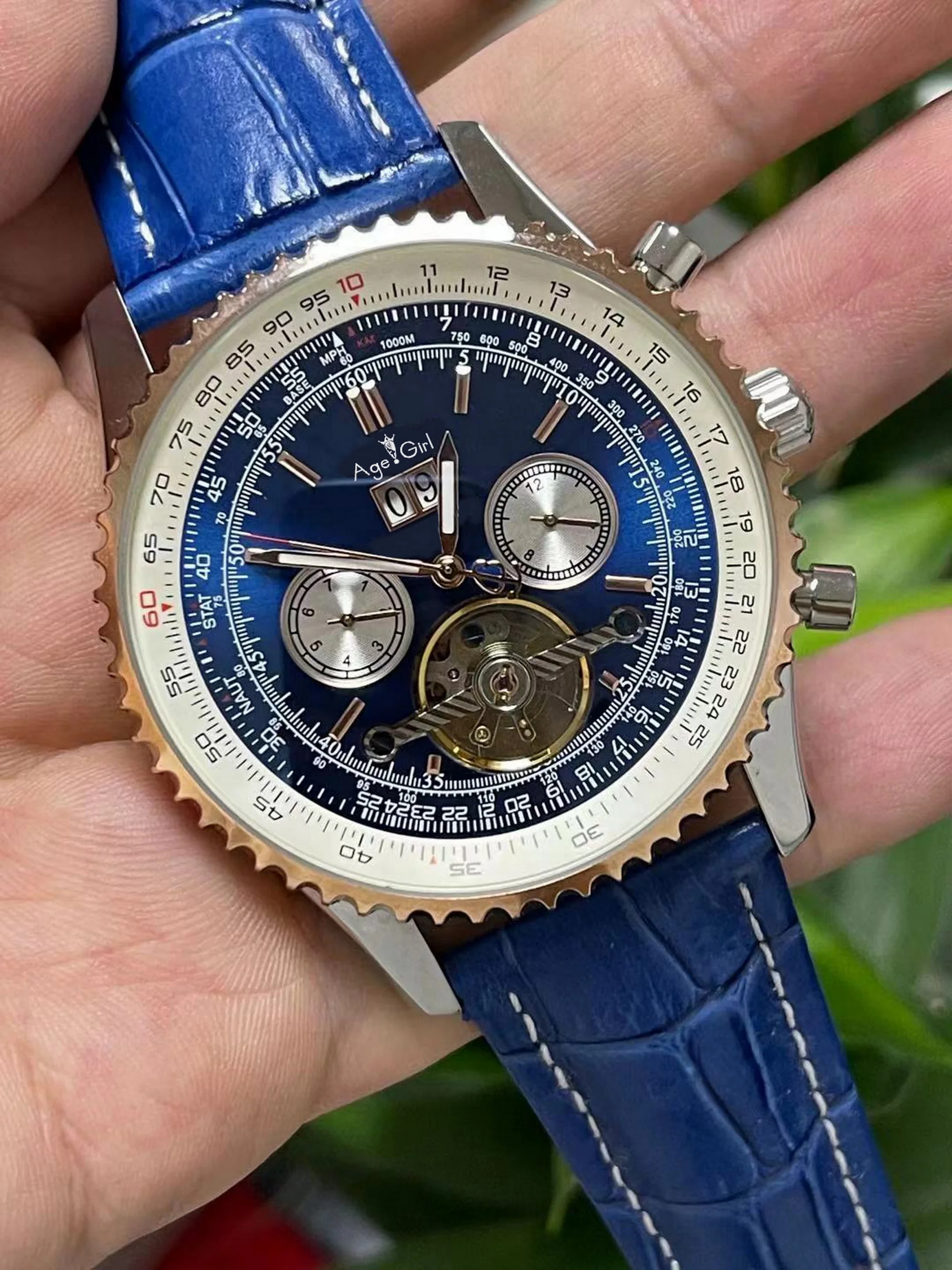 2021 Luxury New Men Automatic Mechanical Watches Black Blue Brown Leather Tourbillion Stainless Steel Watch Double Calendar AAA+
2021 Luxury New Men Automatic Mechanical Watches Black Blue Brown Leather Tourbillion Stainless Steel Watch Double Calendar AAA+