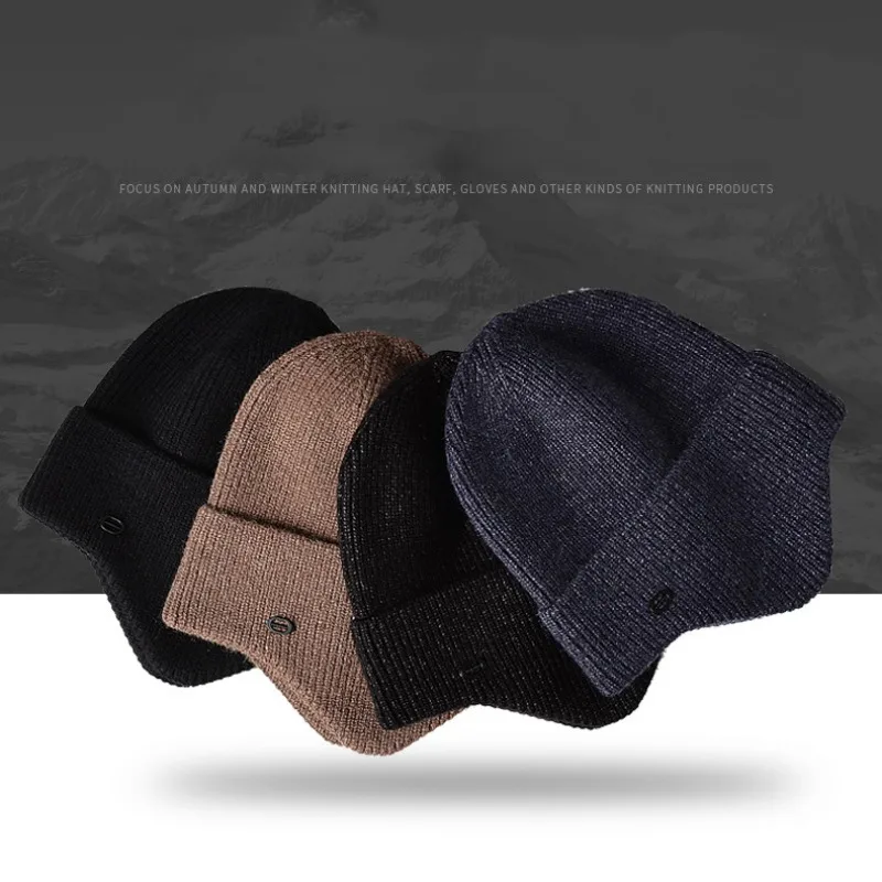 Unisex Sport Beanie Hat Autumn Winter Knitted Earflap Warm Ears Hats Outdoor Solid Casual Soft Ski Bonnet Hats
Unisex Sport Beanie Hat Autumn Winter Knitted Earflap Warm Ears Hats Outdoor Solid Casual Soft Ski Bonnet Hats