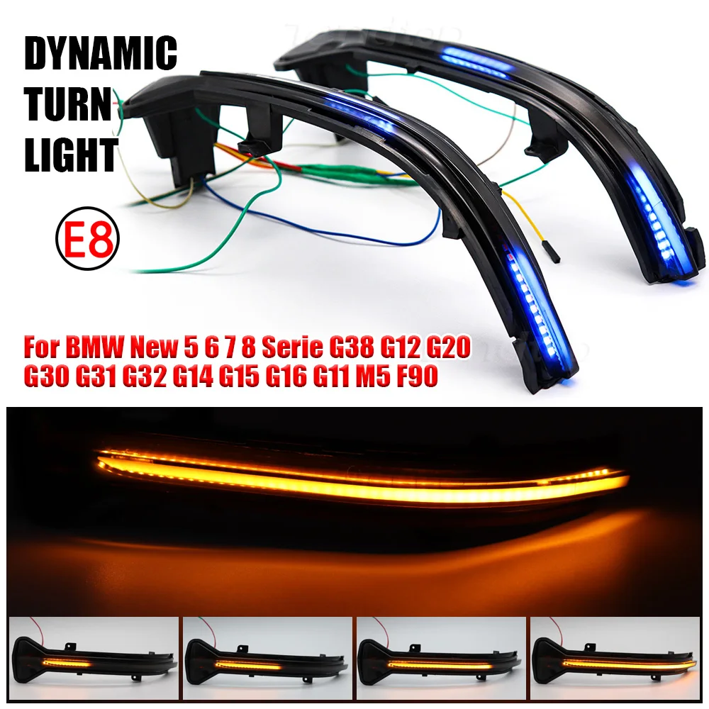 Для BMW 5 6 7 8 3 серии G38 G12 G20 G30 G31 G32 G14 G15 G16 G11 G12 M5 F90, Динамический светодиодный поворотный сигнал, мигающее зеркало
Для BMW 5 6 7 8 3 серии G38 G12 G20 G30 G31 G32 G14 G15 G16 G11 G12 M5 F90, Динамический светодиодный поворотный сигнал, мигающее зеркало