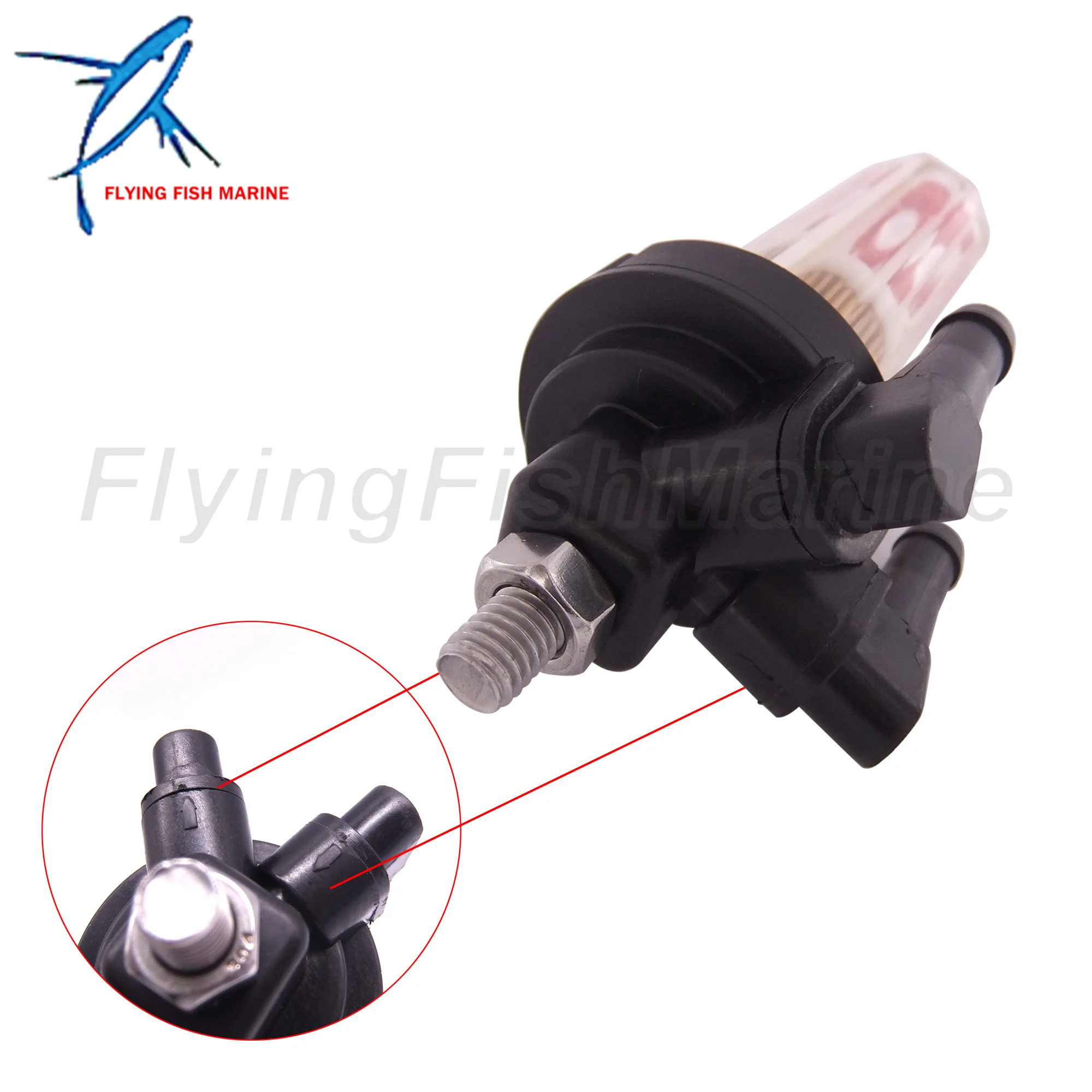 Outboard Engine 60C-24560-00 60C-24560-01 Fuel Filter for 75HP-225HP (2 or 4 strokes), 8mm 5/16
Outboard Engine 60C-24560-00 60C-24560-01 Fuel Filter for 75HP-225HP (2 or 4 strokes), 8mm 5/16