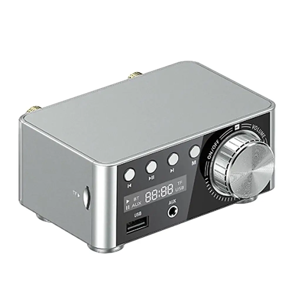 HIFI Bluetooth 5,0 цифровой усилитель мощности аудио плата 50 Вт x 2 стерео усилитель домашний кинотеатр USB TF карта плеер
HIFI Bluetooth 5,0 цифровой усилитель мощности аудио плата 50 Вт x 2 стерео усилитель домашний кинотеатр USB TF карта плеер