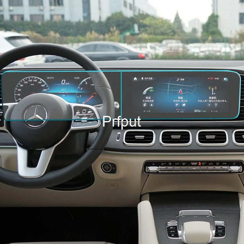 Стекло для Mercedes Benz GLE GLS G S W167 V167 GLE350/450 X167 G463 G500 W222 экран навигации автомобиля