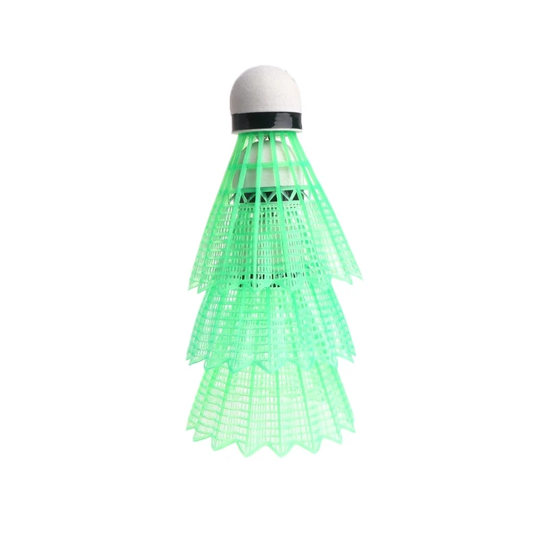 3pcs LED Glowing Light Up Plastic Badminton Shuttlecocks Colorful Lighting Balls
3pcs LED Glowing Light Up Plastic Badminton Shuttlecocks Colorful Lighting Balls